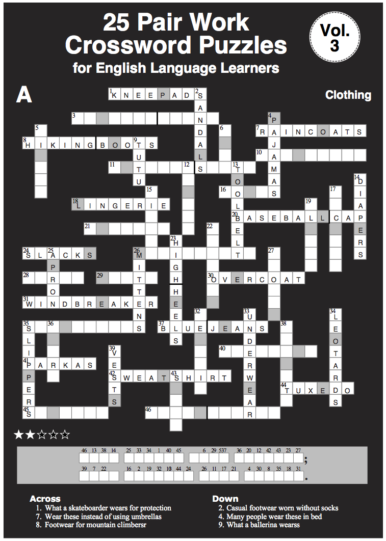 Crossword Puzzle Book Volume 3